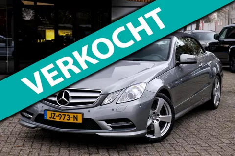 Mercedes-Benz E-klasse Cabrio 200 CGI Elegance/Trekhaak/Stoelverwarming/Xenon/Perfect Onderhouden/Clima/Cruise