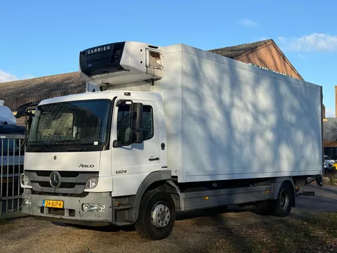 Mercedes-Benz Atego 1224L Laadklep Carri&egrave;r Koelwagen Marge Euro5 1e Eigenaar Cruise
