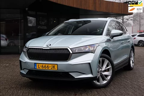 &Scaron;koda Enyaq iV 80|SoH91%|Camera|Stuurwielverwarming|Trekhaak|Carplay+AndroidAuto|LaneAssist
