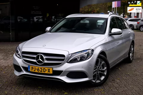 Mercedes-Benz C-Klasse Estate 180 Business Solution/LED/Achteruitrijcamera/Dodehoekdetectie/Stoelverwarming/Sportonderstel