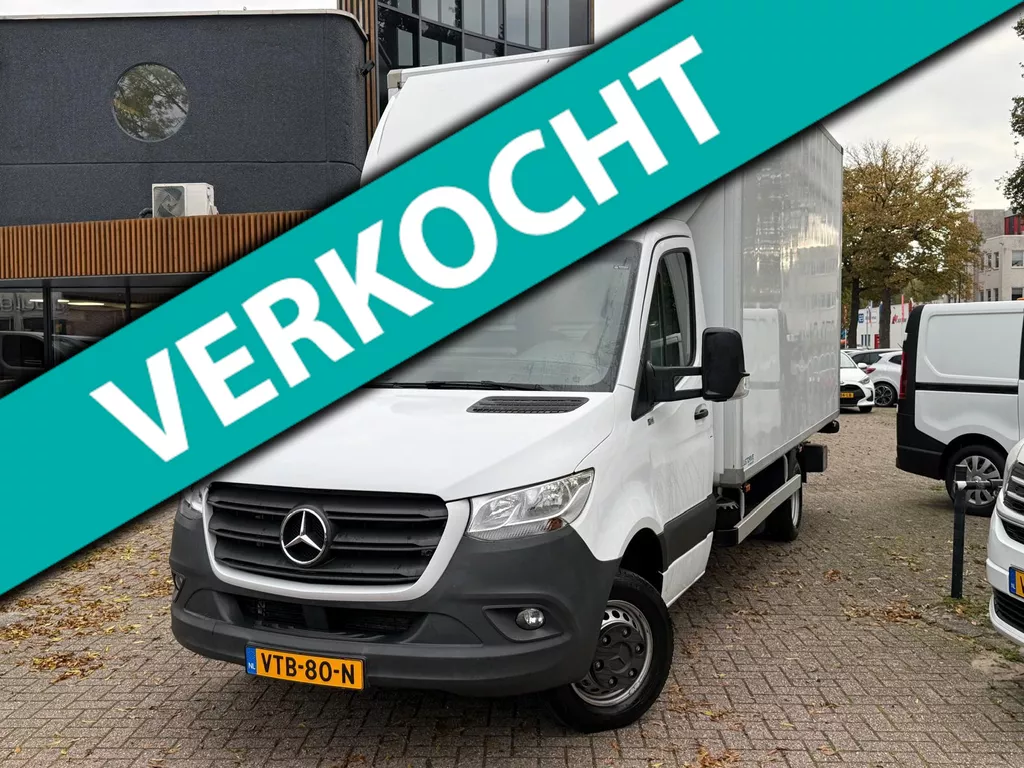 Mercedes-Benz Sprinter 519 Bakwagen 1.9 CDI L3 RWD/EXCL.BTW/3-Zits/Laadklep/Carplay/Zijdeur