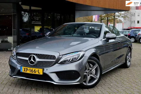 Mercedes-Benz C-klasse Cabrio 180 Premium Plus/AMG/Burmester/Nekverwarming/Sfeerverlichting/Stoelverwarming/Achteruitrijcamera/