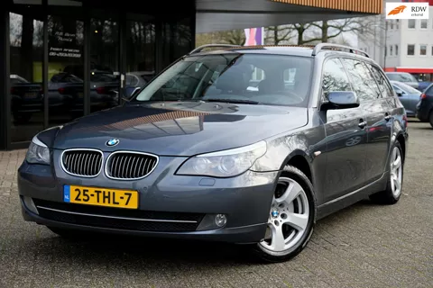 BMW 5-serie Touring 535d High Executive/HUD/Pano/Stoelventilatie/Keyless/Trekhaak/