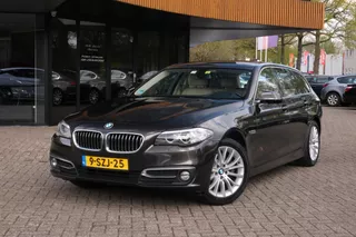BMW 5-serie Touring 520i Luxury Edition/Goed onderhouden/Bi-Xenon/Leder Dakota Venetobeige/