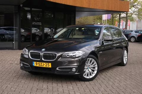 BMW 5-serie Touring 520i Luxury Edition/Goed onderhouden/Bi-Xenon/Leder Dakota Venetobeige/